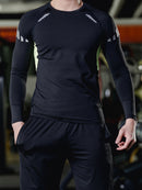 Camisa Esportiva de Compressão Térmica