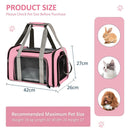 Bolsa de Transporte para Pet Avião Luxo - Rosa